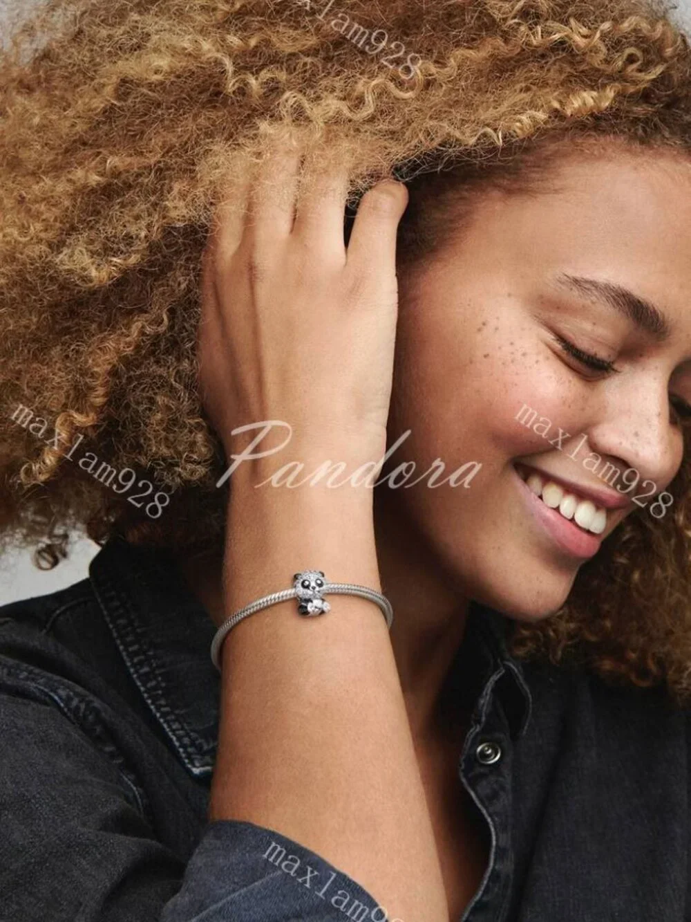 Pandora Sparkling Cute Panda Charm